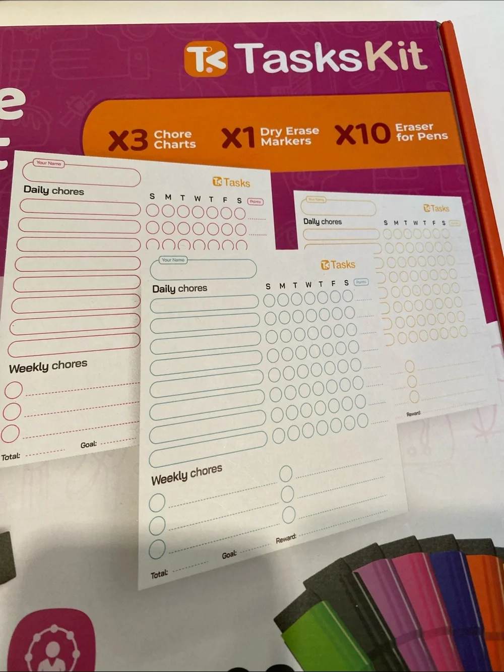 NIB TasksKit Chore Chart